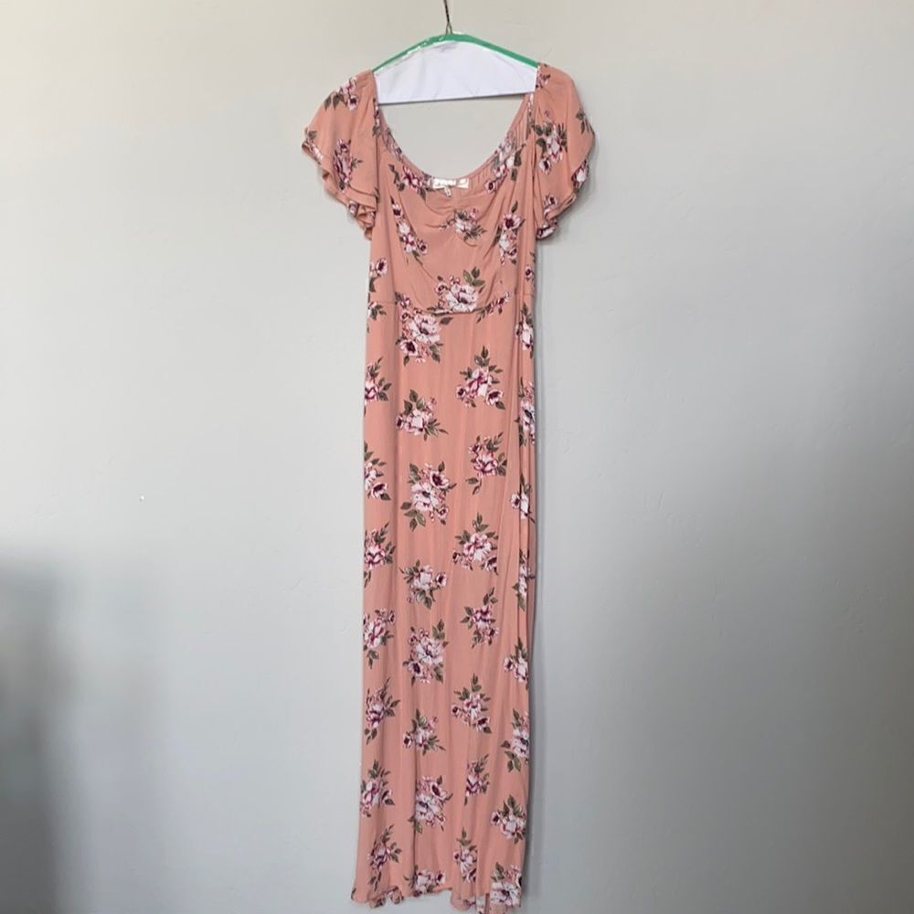 Row <3 A Maxi Dress